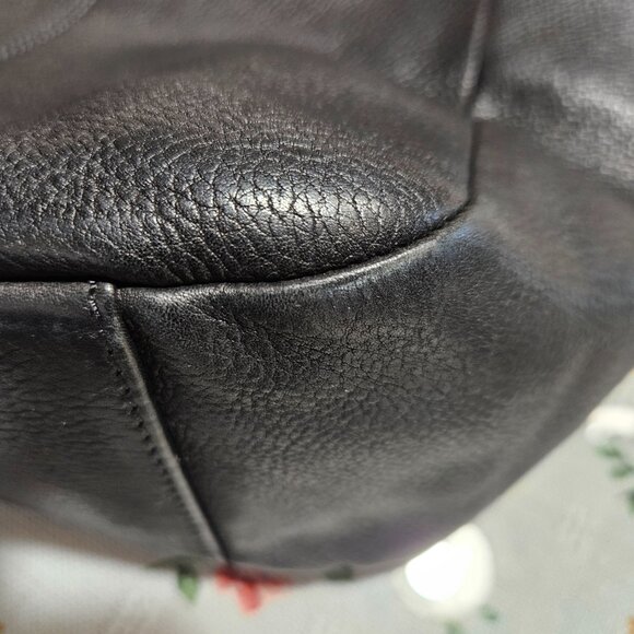 RADLEY London NWOT Rare Retro Black Pebbled Leather bag - Picture 15 of 16